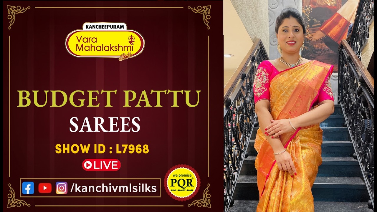 Budget Pattu Sarees Collection | WhatsApp 89 0001 0002 | Kancheepuram Varamahalakshmi Silks LIVE