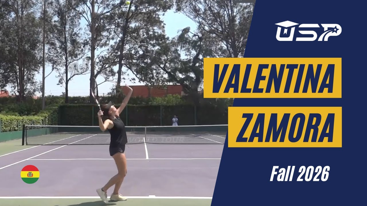 Valentina Zamora - Tennis Recruiting Video - Fall 2026