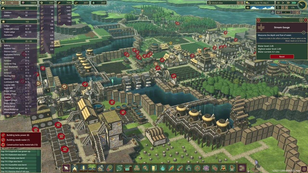 Timberborn - How to increase water level and create new lake - Quick Tip
