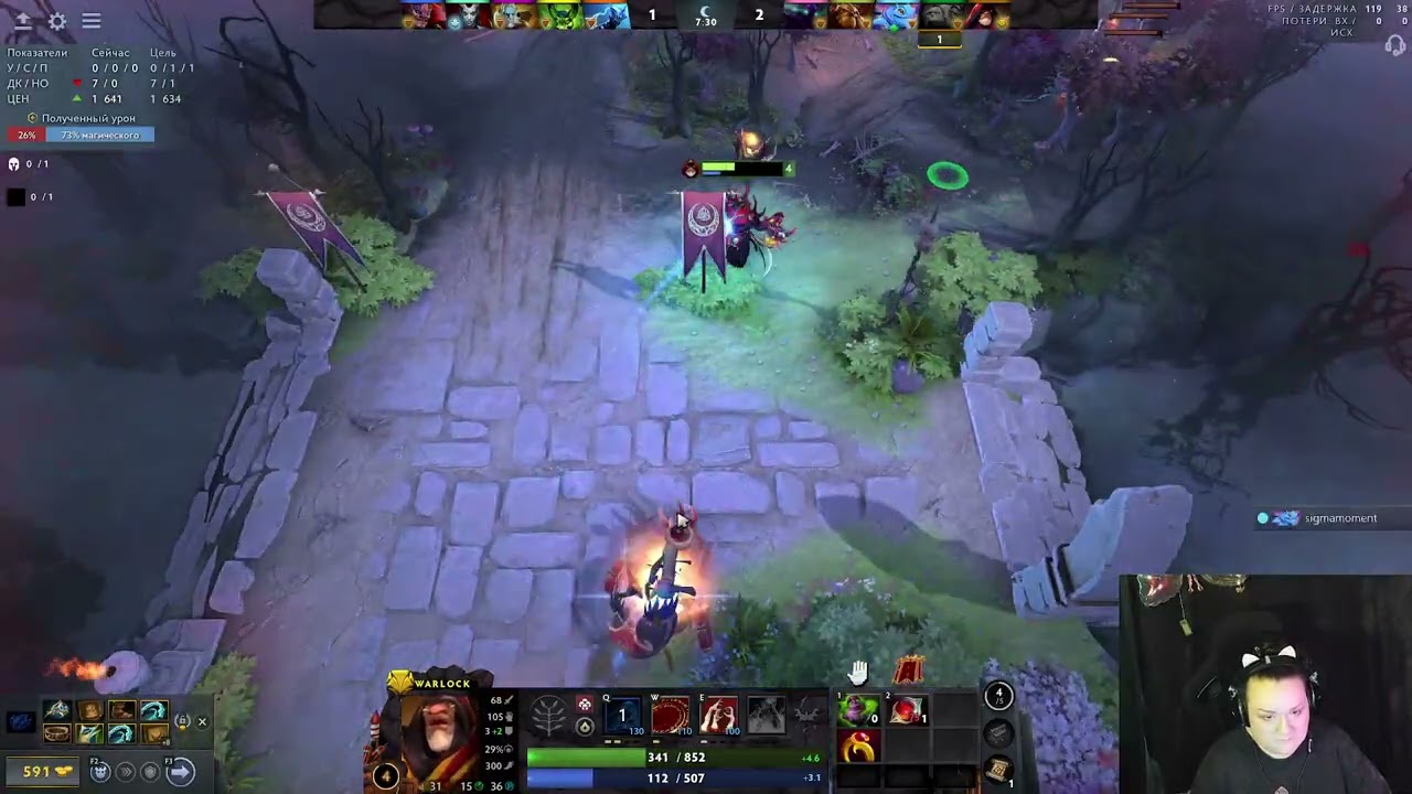 Бессонный рейтинг Дота 2   12.03.26