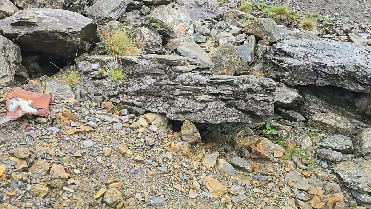 Old dissused slate mine