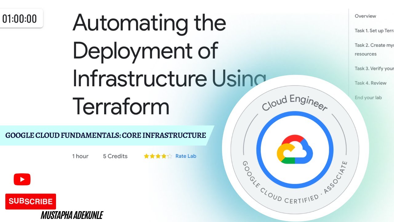 Automating the Deployment of Infrastructure Using Terraform with Explanation | Qwiklabs
