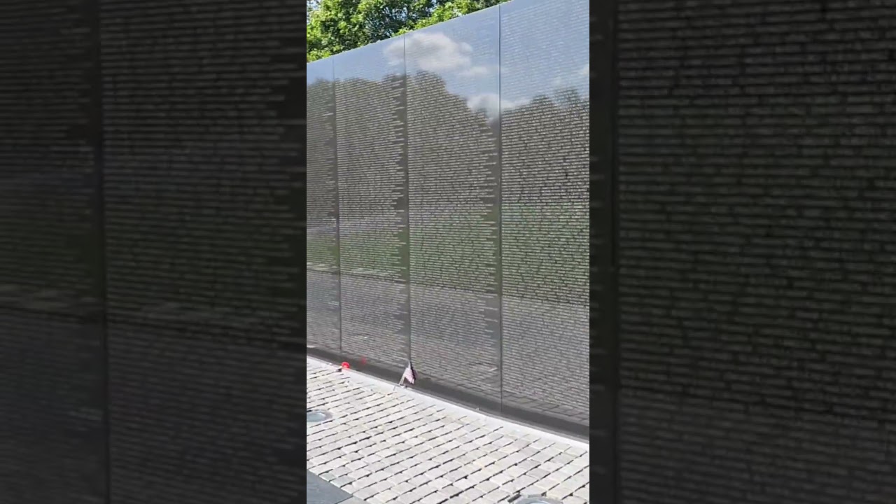 Vietnam Veterans Memorial Washington DC #travel #washingtondc #livestream