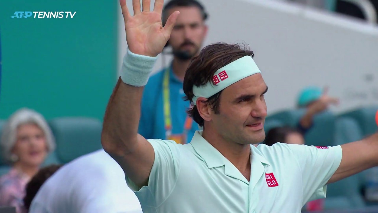 FANTASTIC Federer shots in win over Medvedev | Miami Open 2019