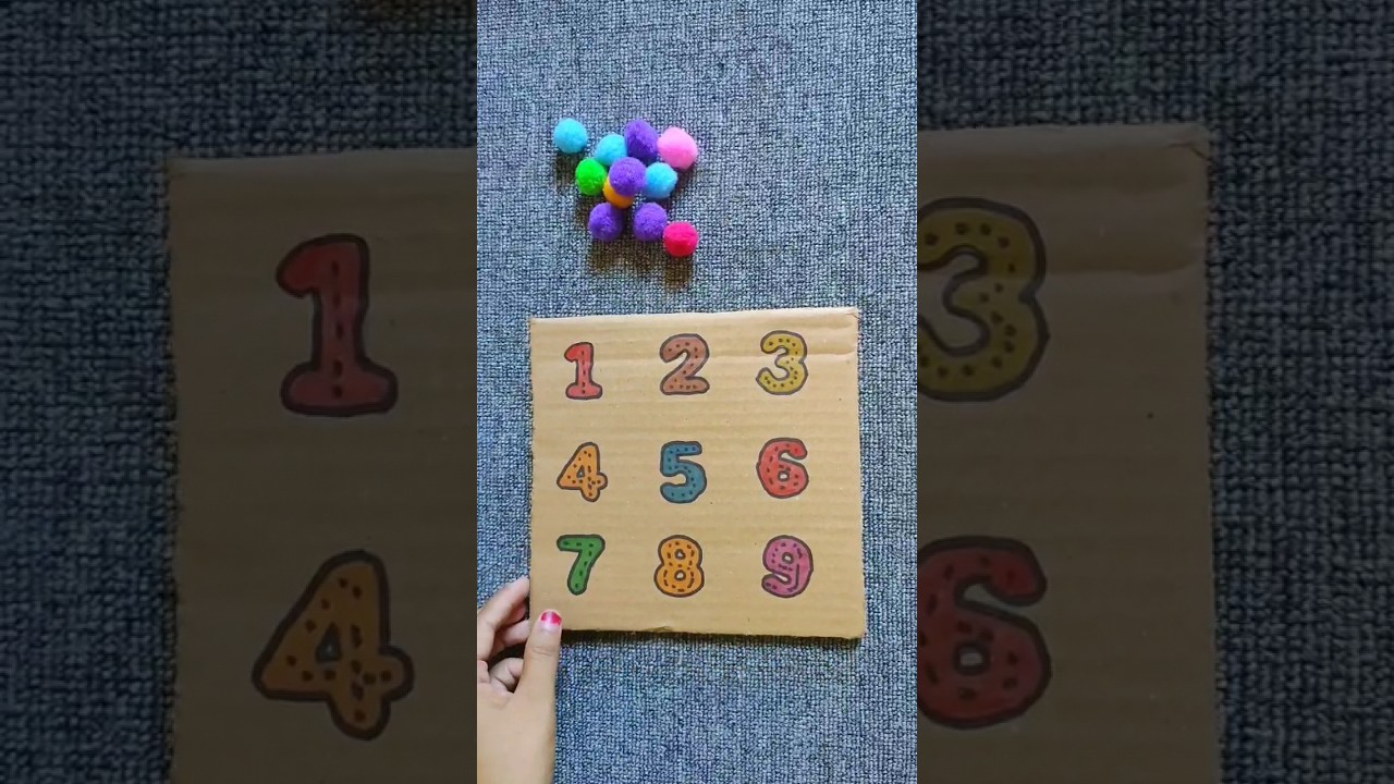 Simple activity idea number idea montessori