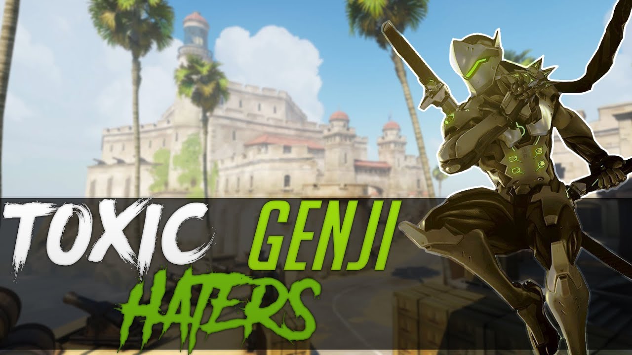 Toxic Genji Haters (STUPIDEST TEAMMATES ON OVERWATCH)