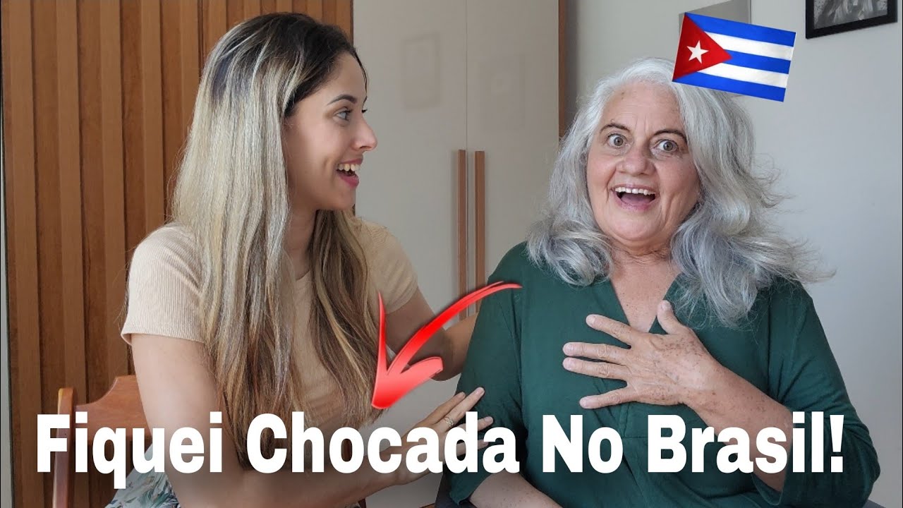 Cubana conta sua PRIMEIRA IMPRESÃO do BRASIL / fiquei quase louca!!