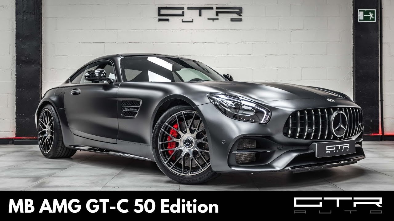 MERCEDES AMG GT C Edition 50 |  Walk-around y TEST SONIDO | 4K + EXHAUST SOUND 🔥