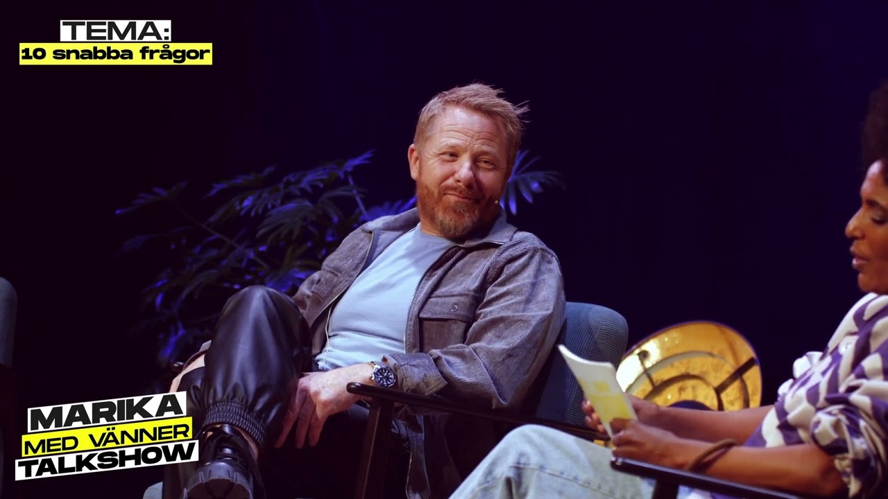 Hundcoachen Fredrik Steen blir testad med 10 snabba frågor | Marika med Vänner Talkshow