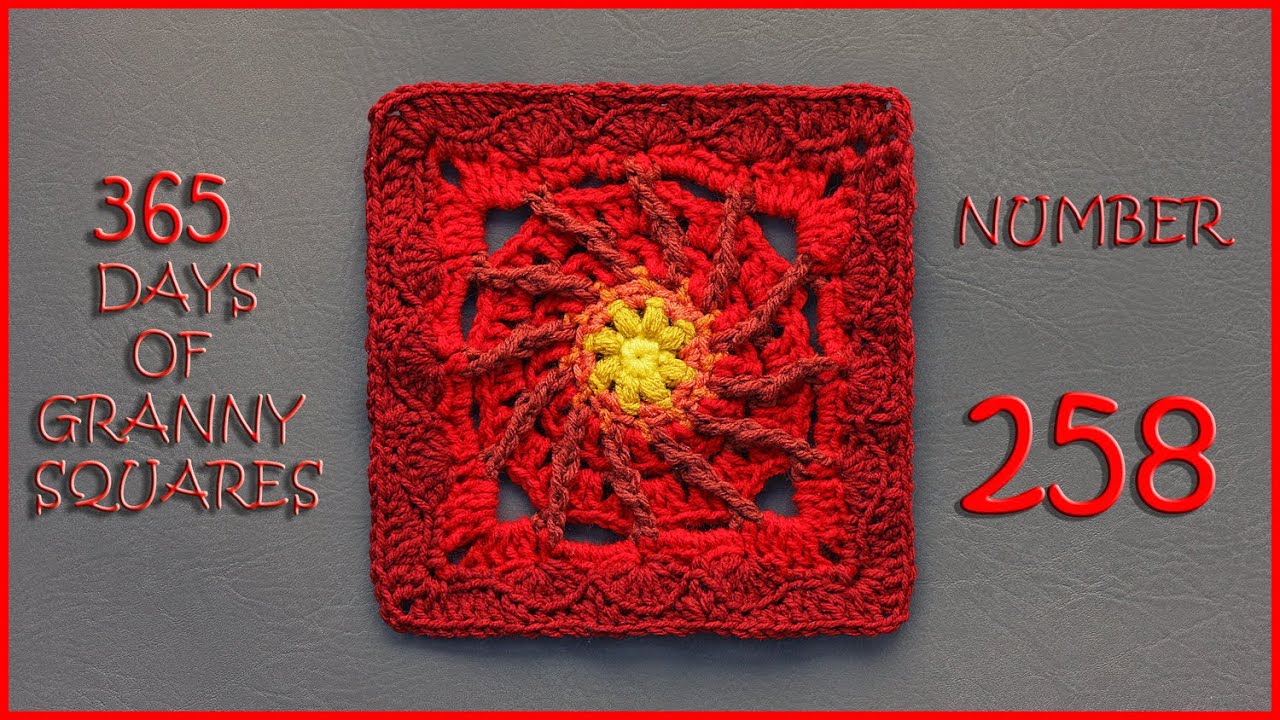 365 Days of Granny Squares Number 258