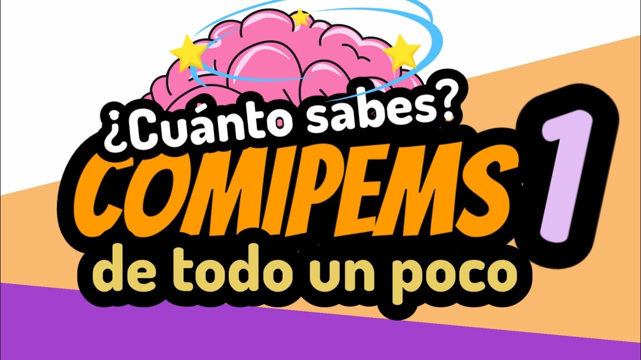 COMIPEMS 1⚡¿Cuánto sabes? ¿estas listo para el examen real?