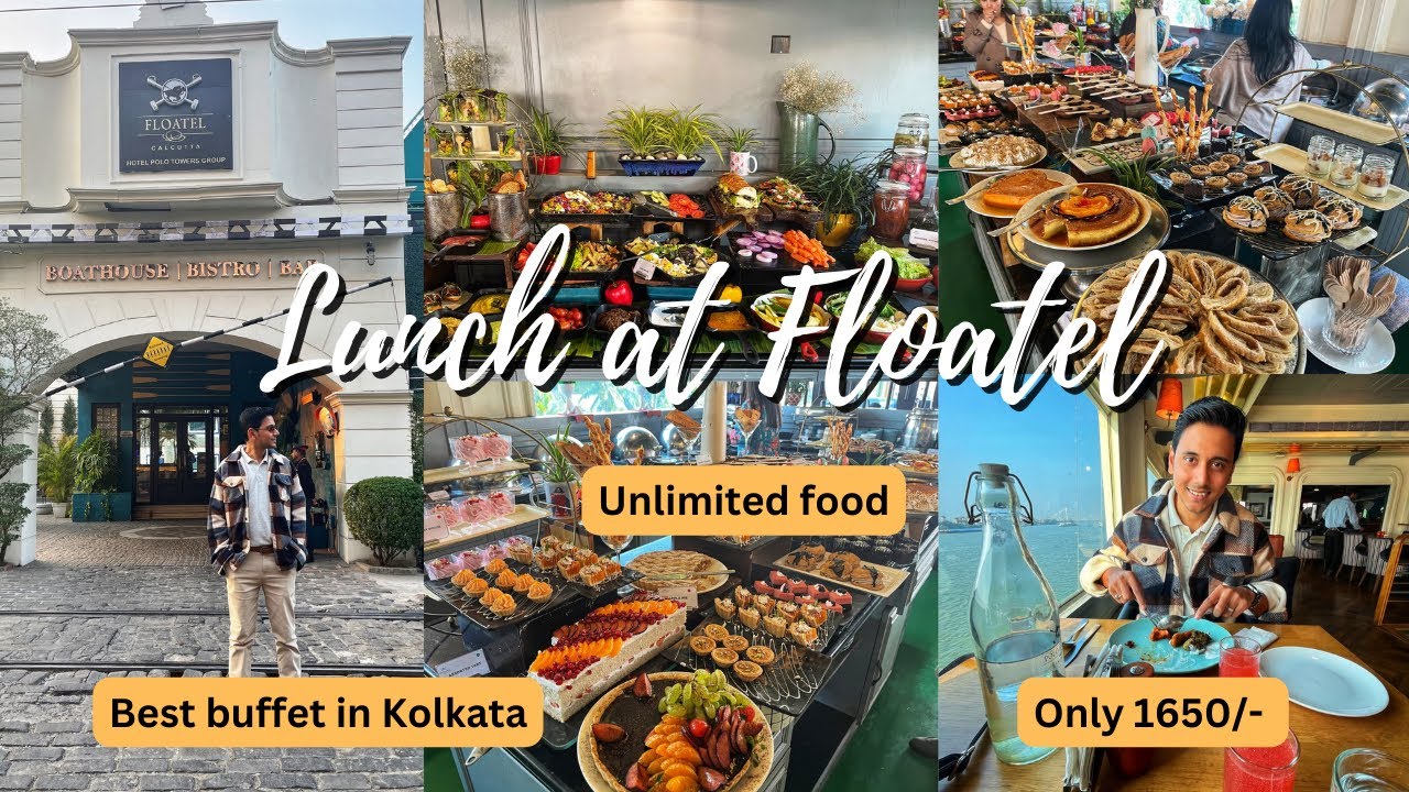 Romantic Buffet on Cruise | Best Buffet in Kolkata | Unlimited Luxury Buffet | Floatel Hotel