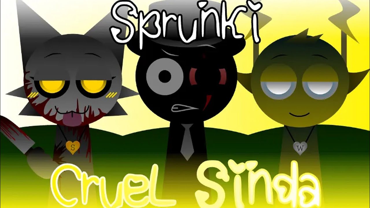 SPRUNKI CRUEL SINDA #sprunki #incrediboxsprunki 