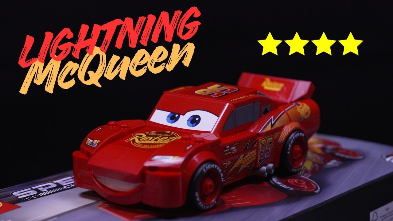 Lego Speed Champions: Lightning McQueen timelapse build