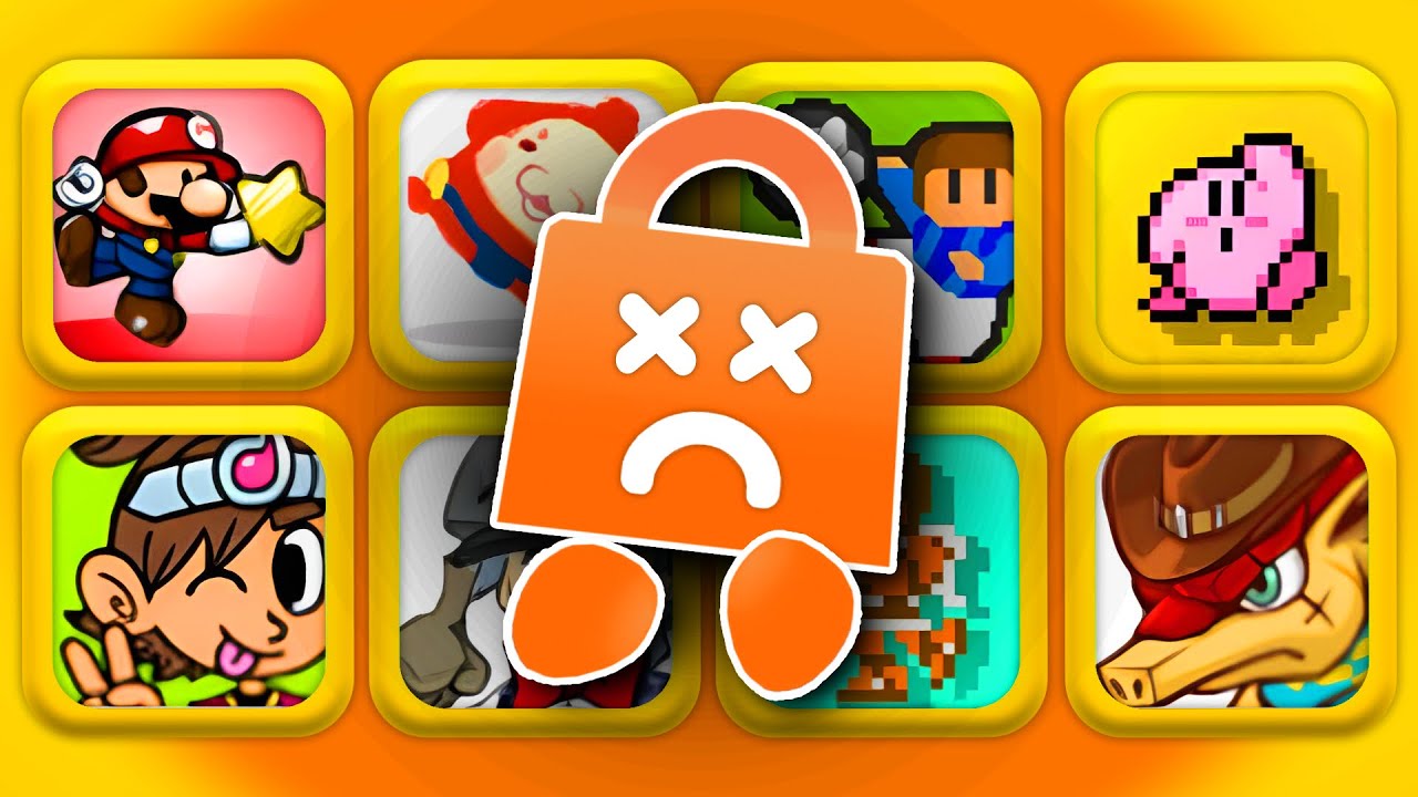 Ces jeux 3DS eShop n'existent PLUS.