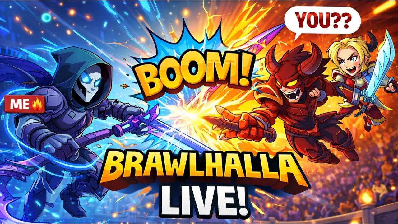 Brawlhalla Game Live | ADITYA LIVE      #live