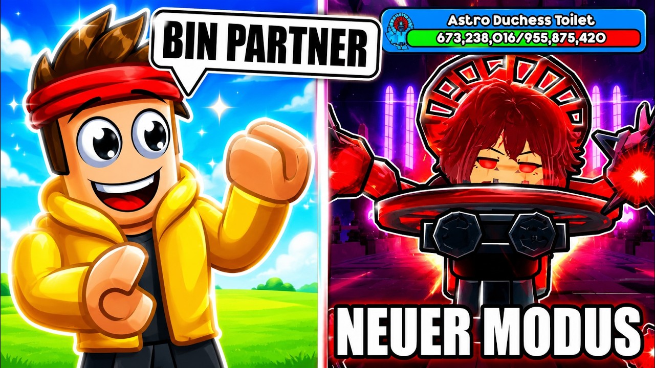 Ich bin JETZT PARTNER und NEUER MODUS in Toilet Tower Defense