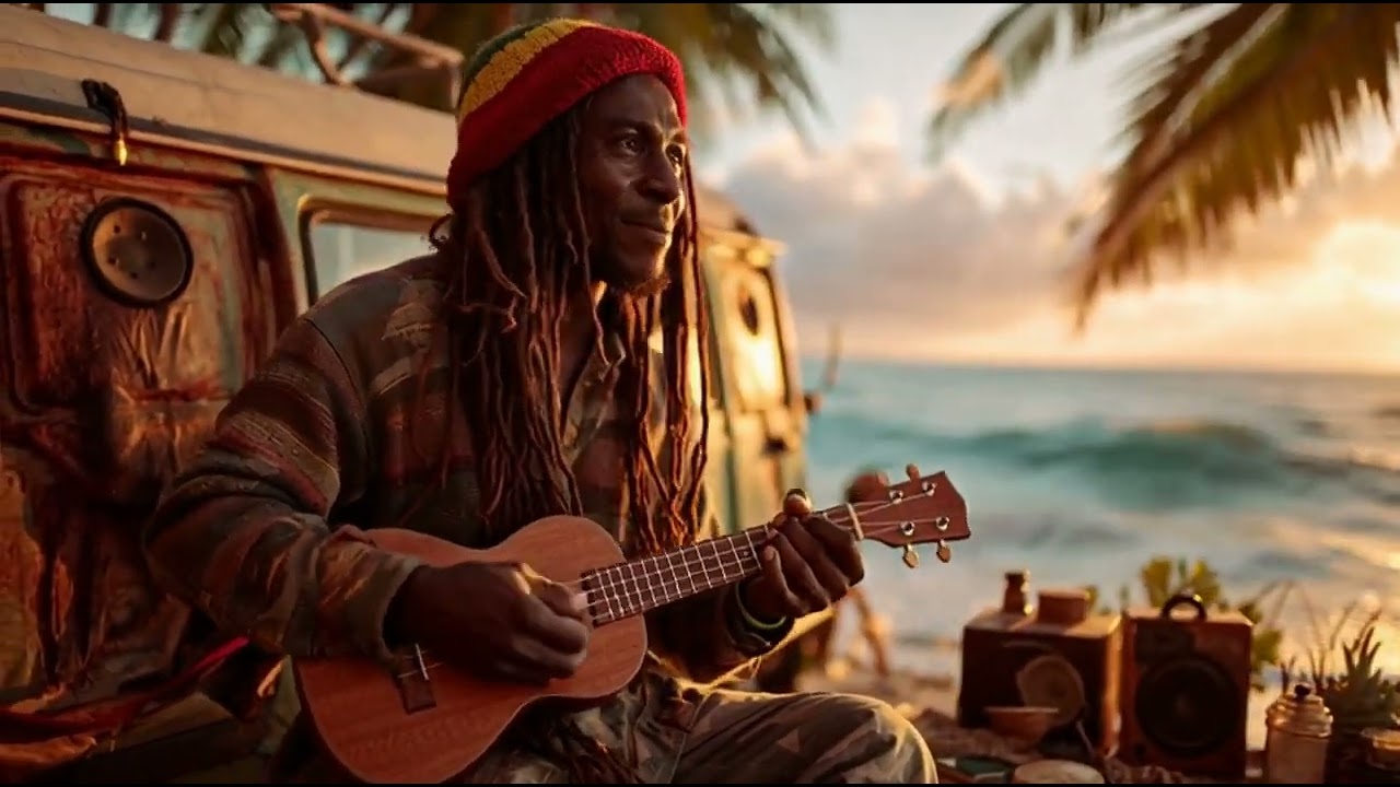 🔥 Sunset Reggae Vibes 🌅 | Rasta Beach Jam That Feels Like Pure Freedom