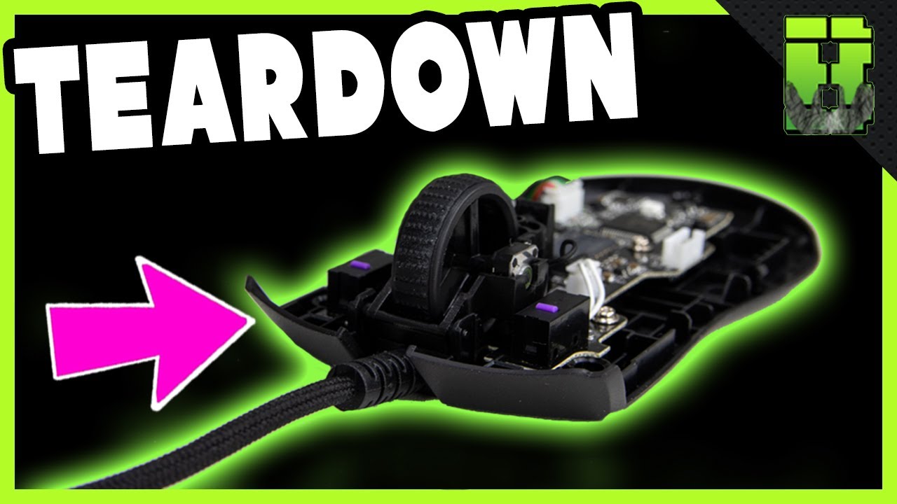 HOW TO OPEN THE RAZER VIPER MOUSE - Teardown