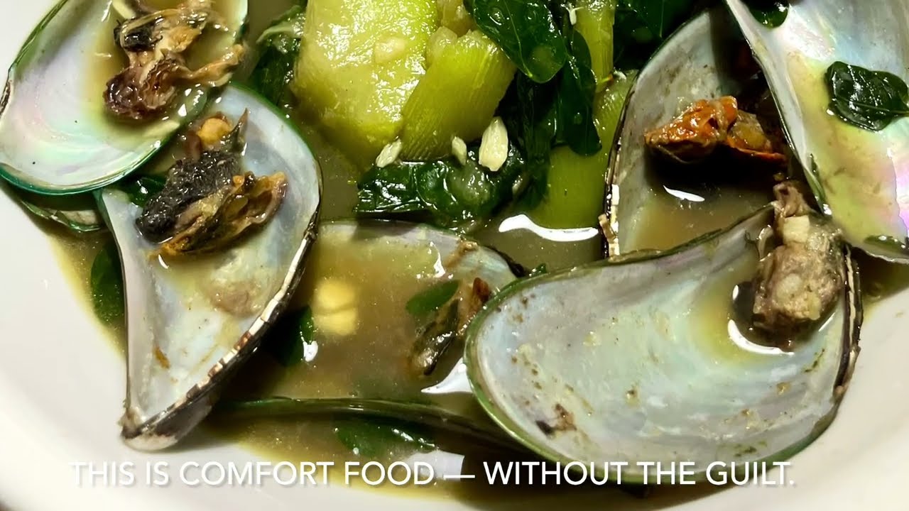 Healthy Tinolang Tahong | Light, Heart-Friendly Filipino Mussel Soup