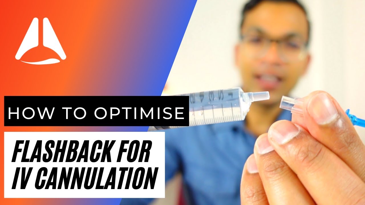 How to optimise FLASHBACK with SALINE for the most DIFFICULT VEINS