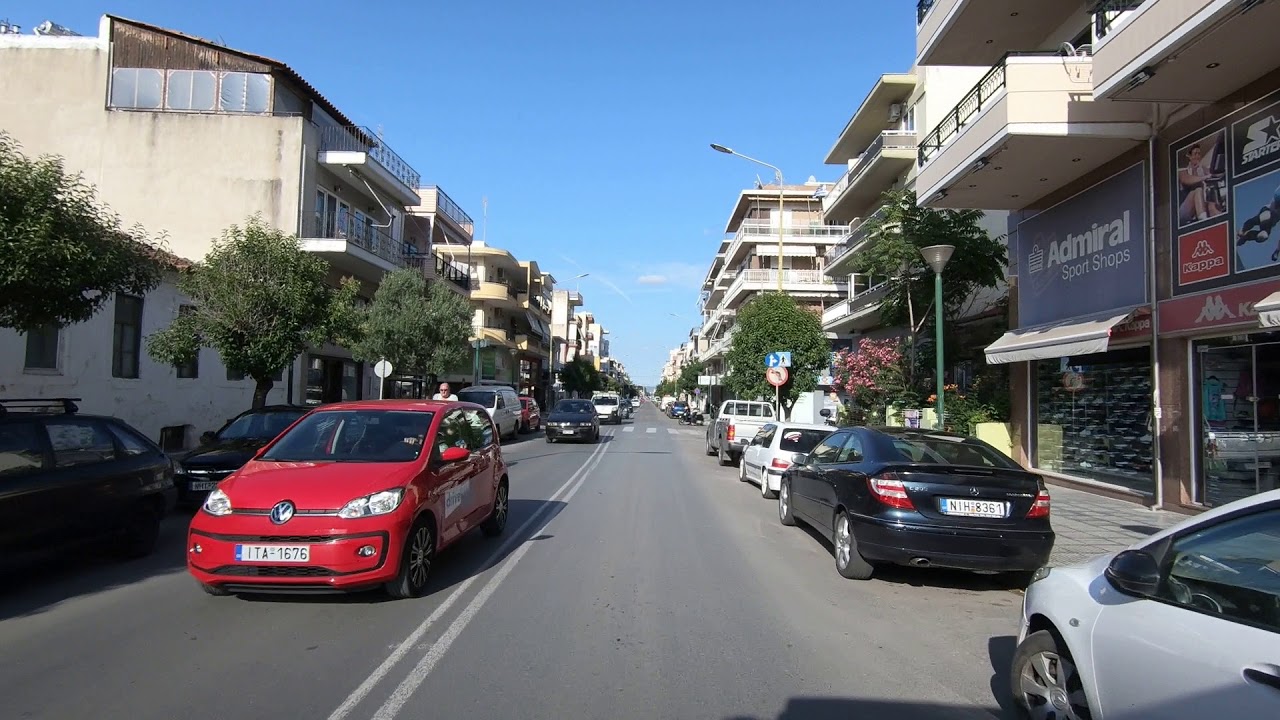 Making a free ride through Alexandroupolis Greece