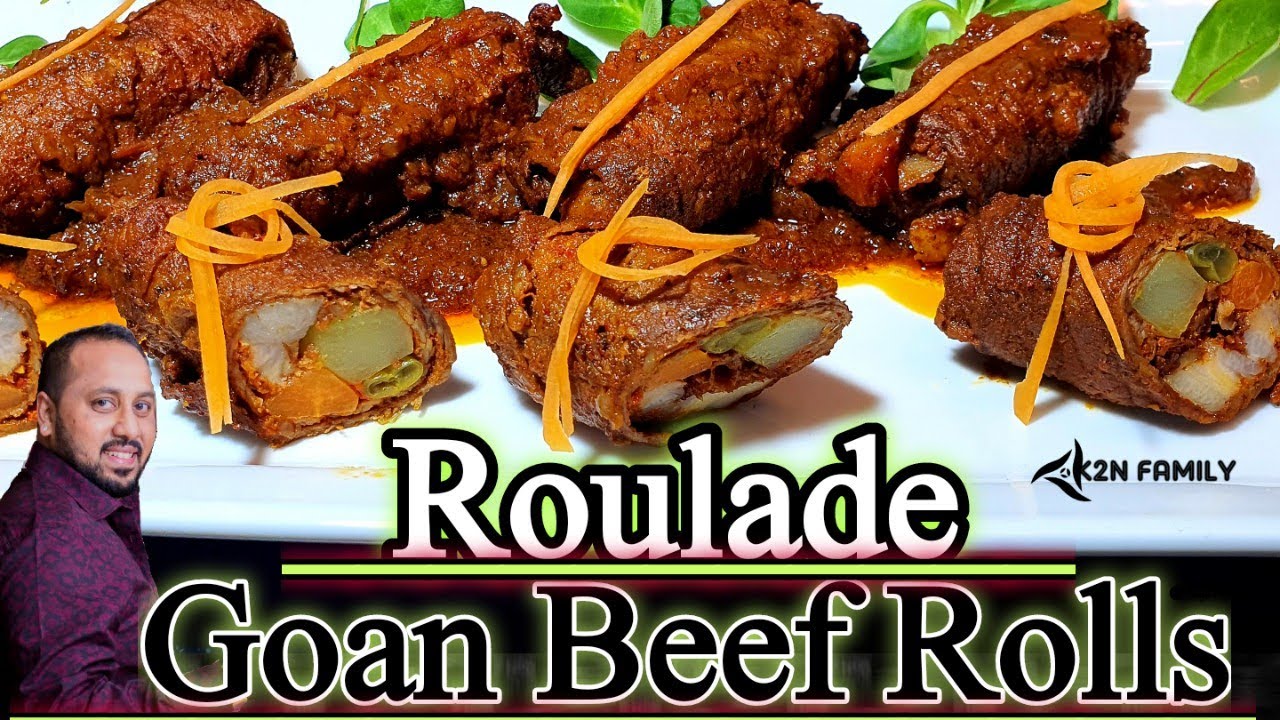 Beef Roulade | Goan Beef  Roulade | Beef Rolls | Goan Recipe | @K2NFamily
