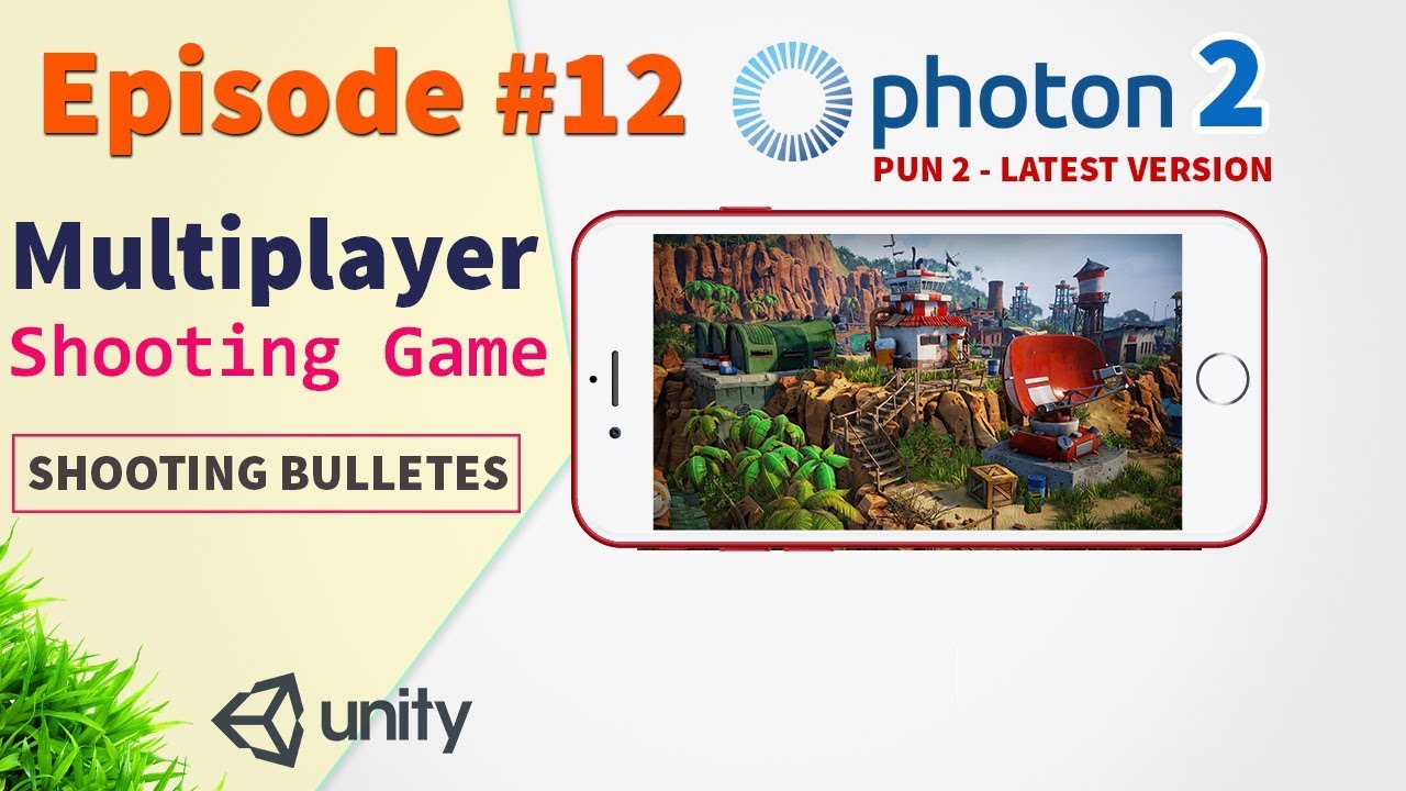 Unity Photon 2 Multiplayer Tutorial - Shooting Bullets🔥 [12]
