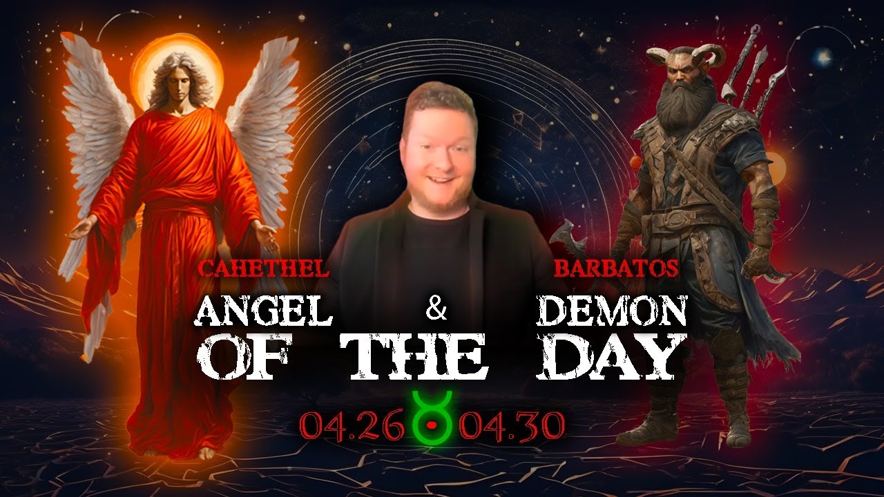 Angel and Demon of the Day - April 26th-30th - Cahetel and Barbatos