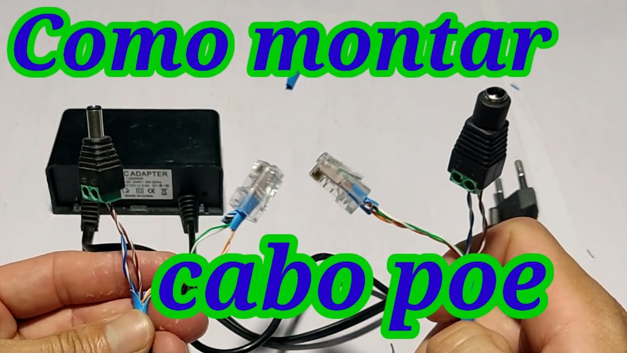Como montar cabo poe