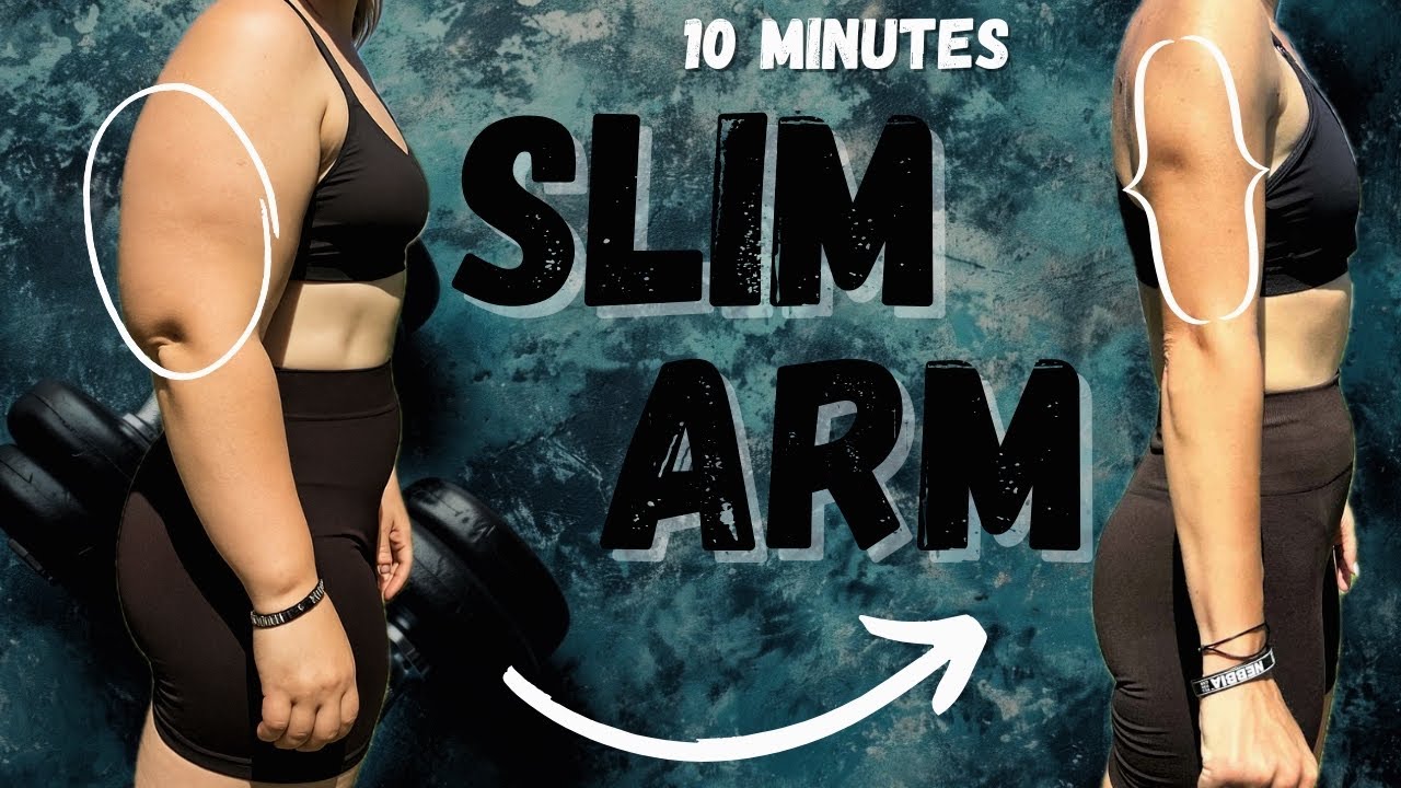 🔥 10min SLIM ARMS 💥 | Seated FAT BURN Workout | No Equipment