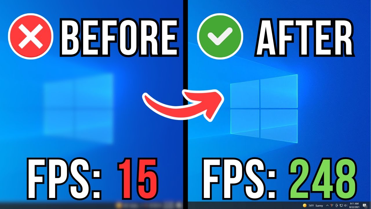 How To Optimize Windows 10/11 For Gaming & Boost FPS - Full Tutorial