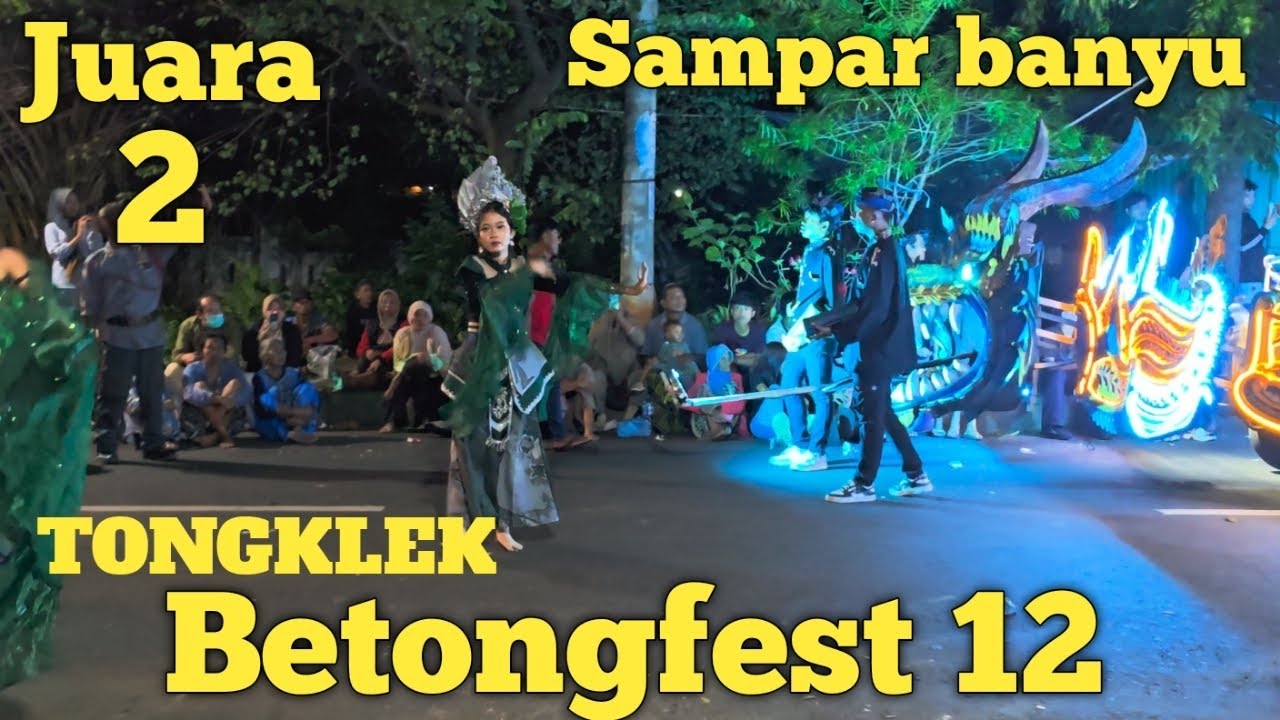 Juara 2 sampar banyu festival tongklek bejagung #hiburan #tongklek #music #funny 