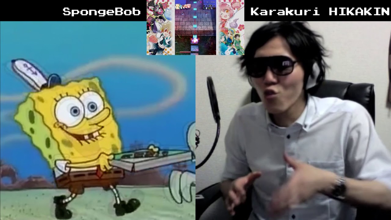 （合作単品）スポンジ・ボブ VS カラクリヒカキン ボイパ対決 Karakuri Spirits!!