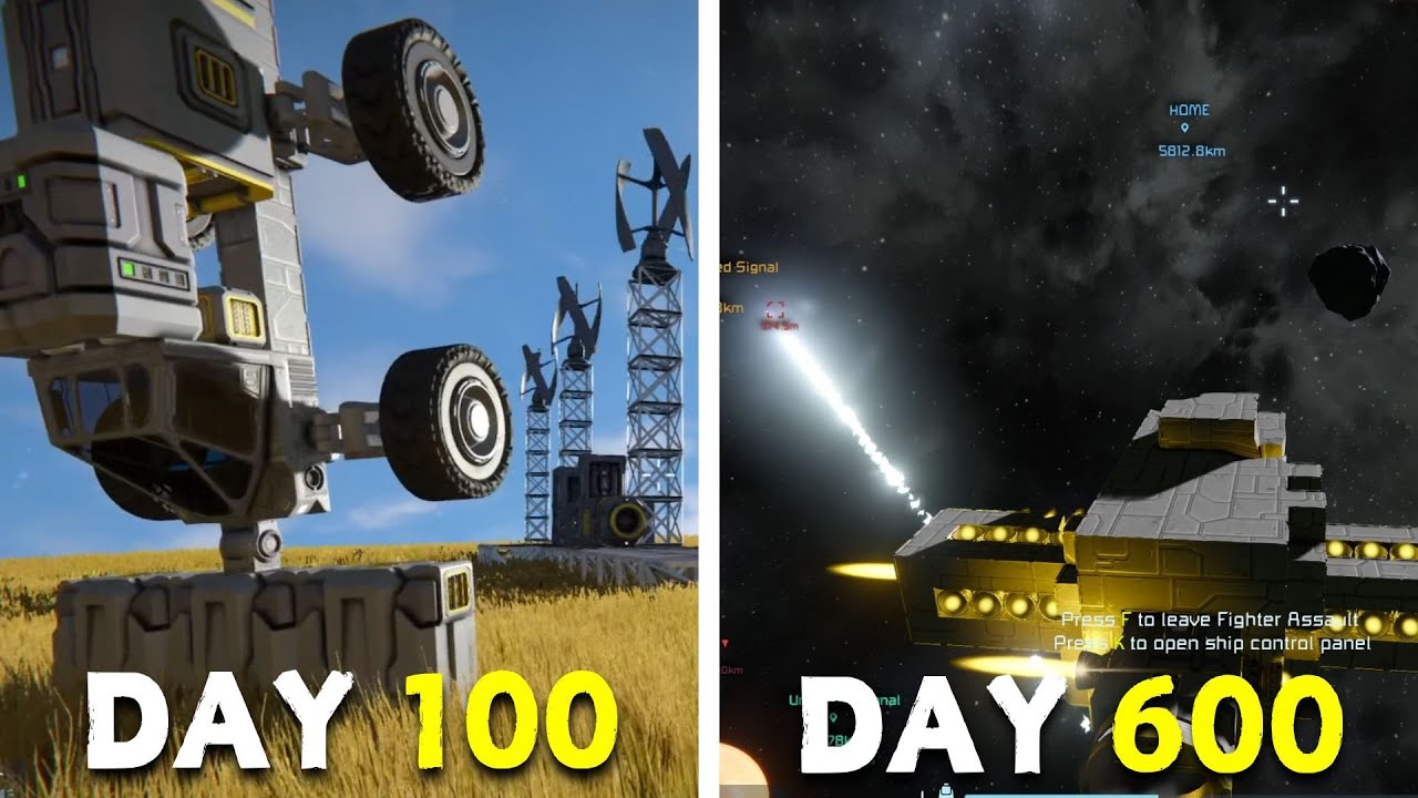 I Spent 600 Days in Space Engineers and Here's What Happened...