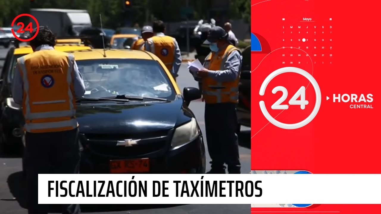 Tax&iacute;metros adulterados: En qu&eacute; fijarse al tomar un taxi | 24 Horas TVN Chile