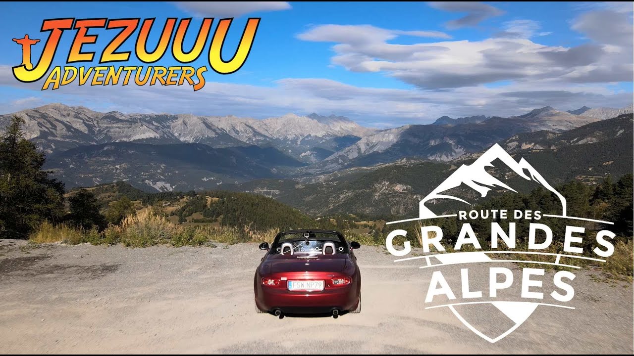 Route des Grandes Alpes MX-5 DJI Mavic Air2 4K
