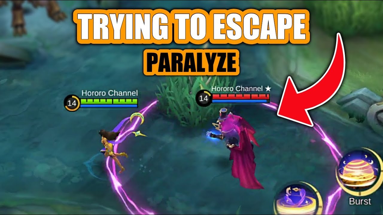 TRYING TO ESCAPE FROM KAJA'S PARALYZE TEST