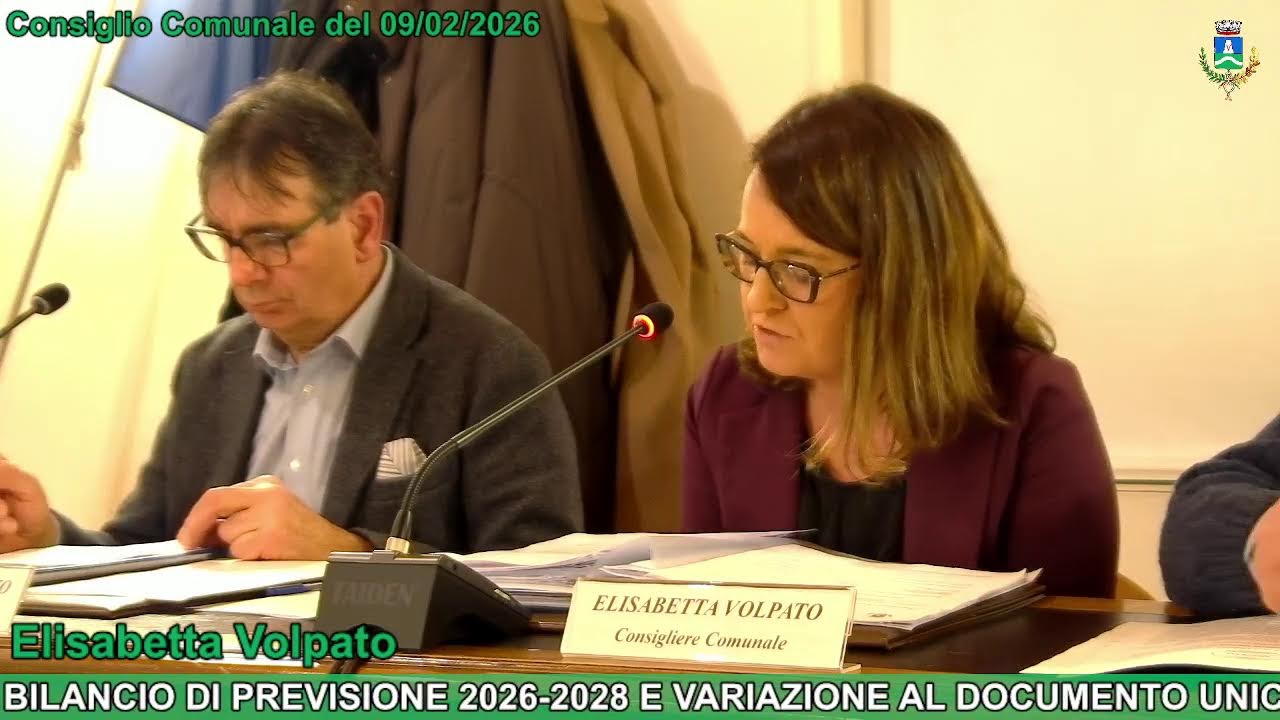 Consiglio Comunale del 09.02.2026 del Comune di Quinto di Treviso