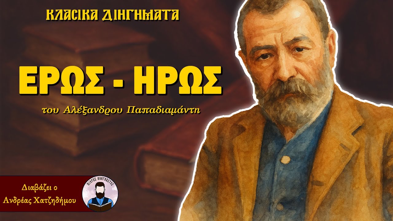Έρως Ήρως - Αλέξανδρος Παπαδιαμάντης | Ο Ανδρέας Διαβάζει Κλασικά Διηγήματα