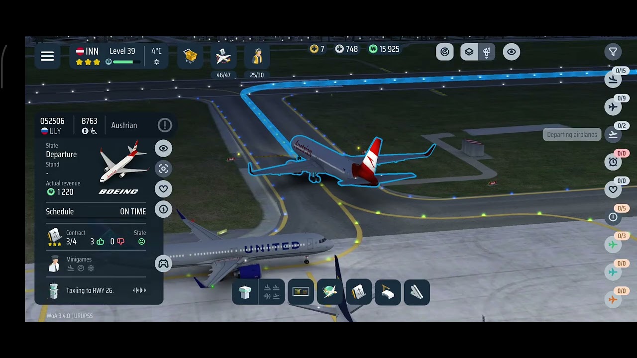 Innsbruck airport #15. Plane spotting. Gameplay. World of Airports