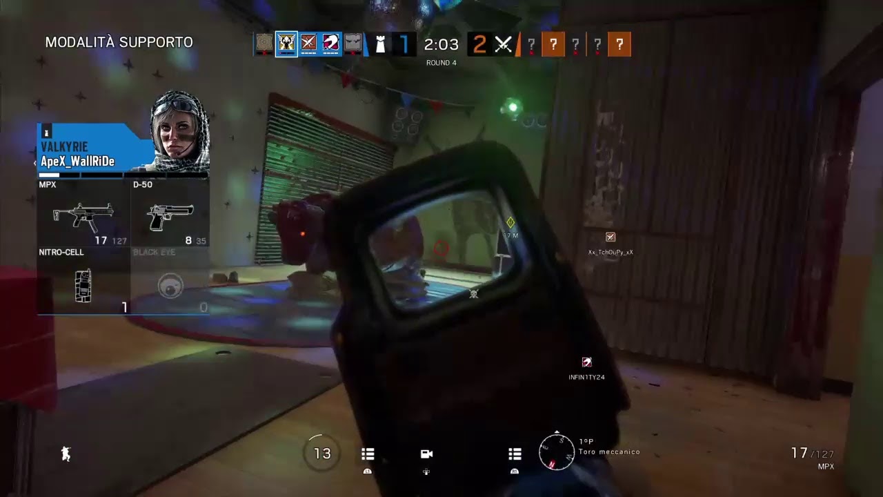 Rainbow six,aro tutti w/GNHG-Infinity