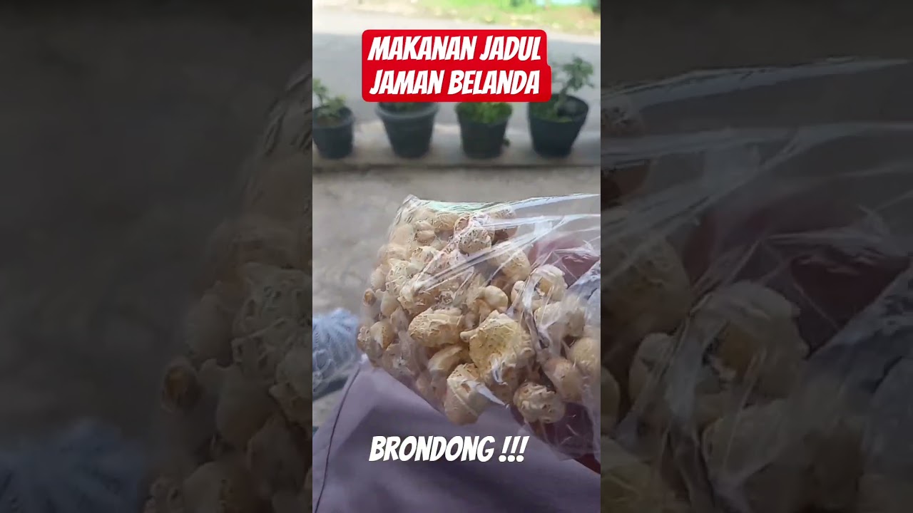 Brodong ! Makanan Jadul Jaman Belanda ! #kuliner #food #makananjadul