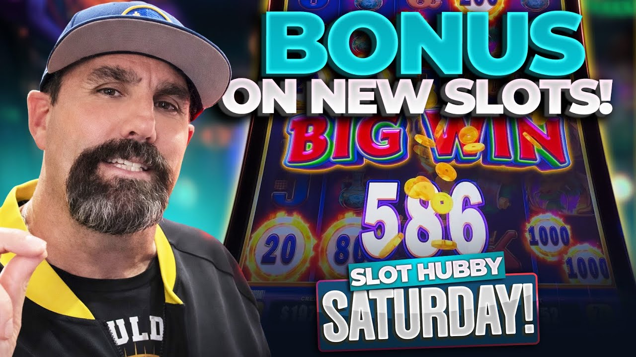 Slot Hubby Saturday! BONUS HIT on a NEW Slot 🎰🔥