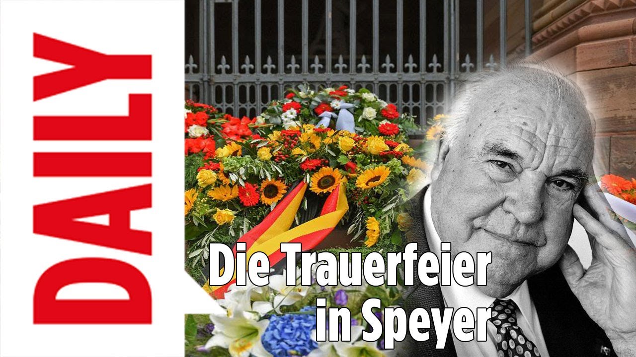 Das letzte Geleit für Helmut Kohl im Dom zu Speyer - BILD Daily Spezial 01.07.17