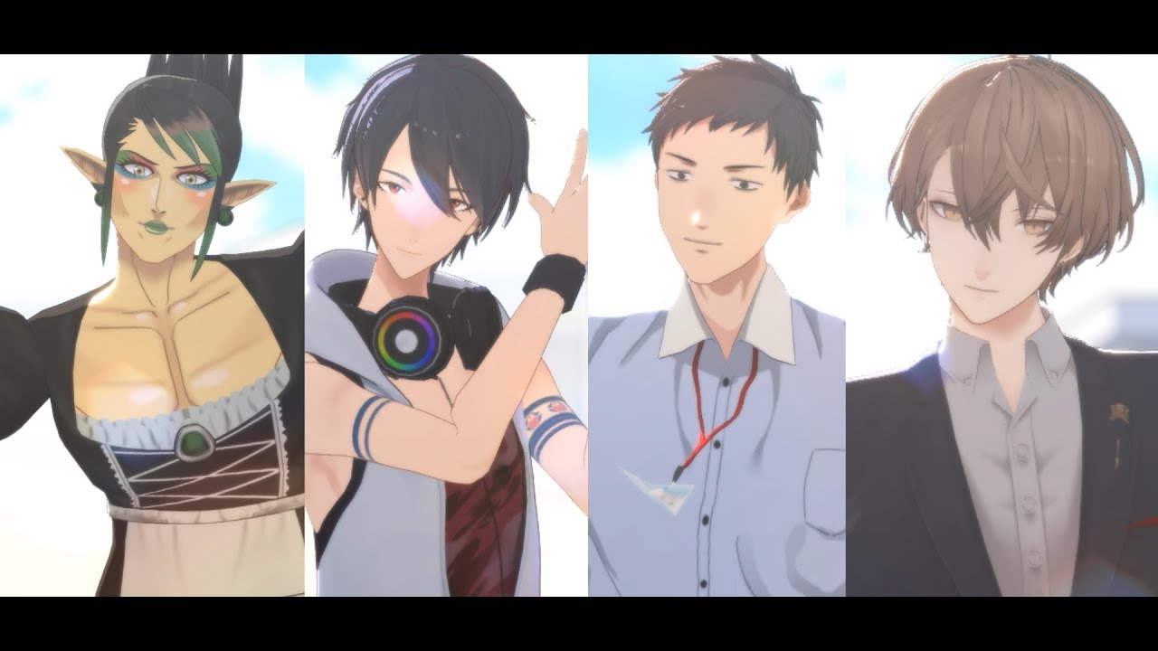 【#アラサーランク帯】ハッピーシンセサイザ【にじさんじMMD】