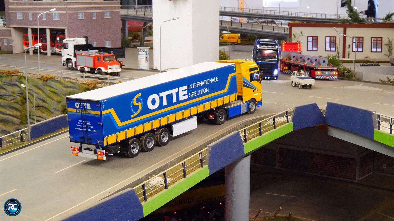 Fascination RC model building - Experience trucks & trailers at MTC Osnabrück!