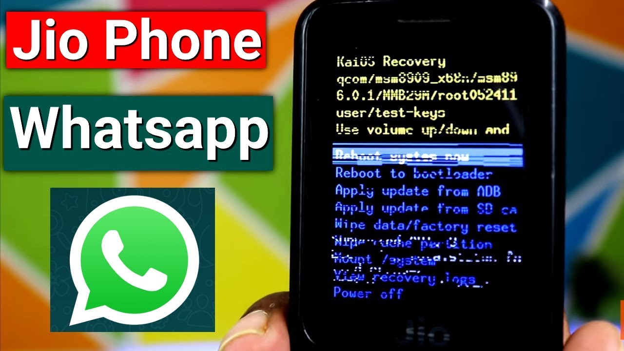 Jio phone ki whatsapp Error...🔥 JioPhone & Whatsapp Software Update/Install