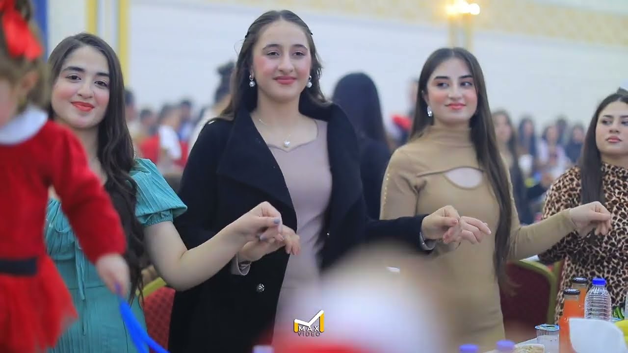 الجزء الثاني من حفلة راس السنة 2024 في قاعة ( هانوفر الفنان شاكر حلو تصوير ماكس فيديوHD 2