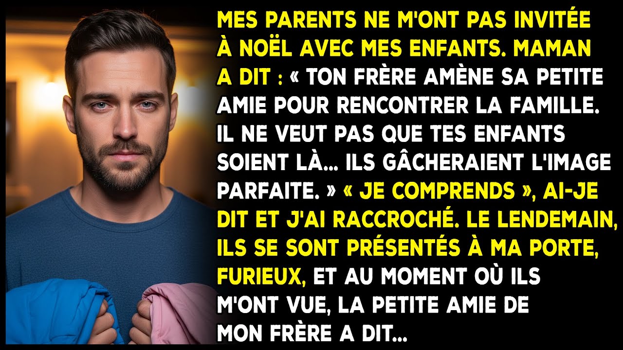Mes parents ont exclu mes enfants de Noël pour préserver l’image parfaite de mon frère.